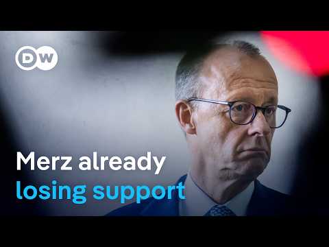 Voters turn on Germany’s conservatives even before taking office, poll finds | DW News