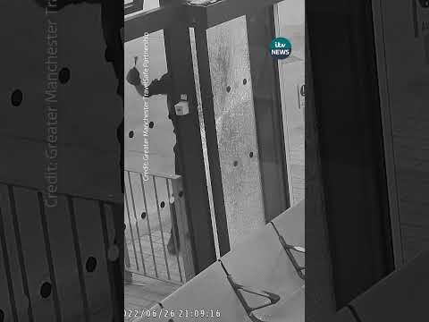 Shocking CCTV shows vandals targeting transport network | ITV News