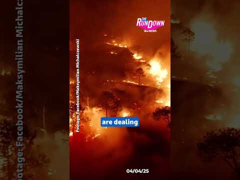 Some parts of the UK have already been impacted by wildfires as temperatures soar #itvnews