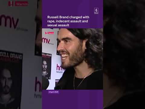Russell Brand charged with rape