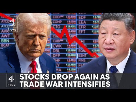 US stocks slump as China retaliates against Trump tariffs