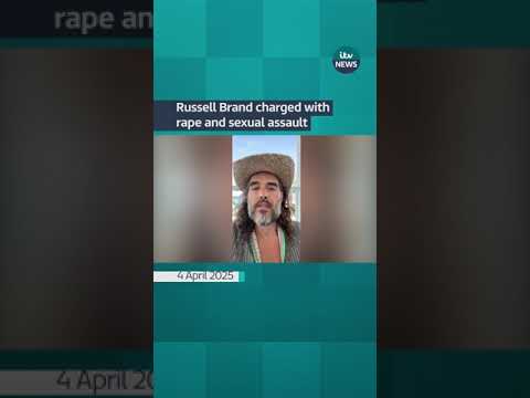 Russell Brand charged with rape and sexual assault | ITV News