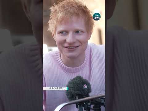 Ed Sheeran tells ITV News he films ‘every studio session’ since copyright claims | ITV News