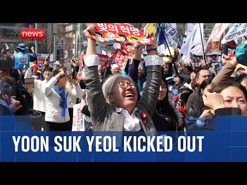 South Korea’s president removed from office