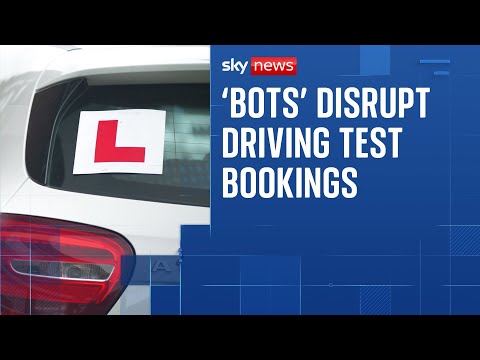 Driving instructors warn ‘bots’ are flooding test booking system