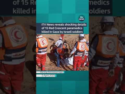 ITV News reveals shocking details of 15 paramedics killed in Gaza by Israeli soldiers | ITV News