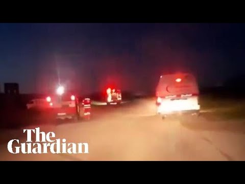 Footage shows moment Israeli soldiers killed Palestinian paramedics