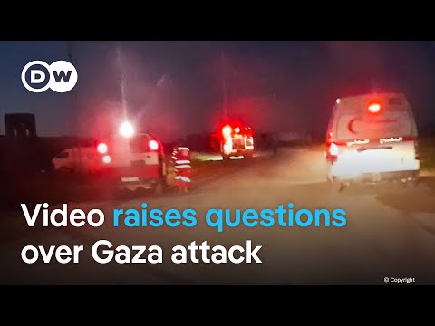 Video emerges of rescuers being fired on in Gaza | DW News