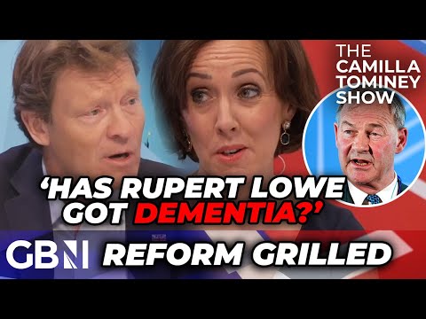 ‘Has Rupert Lowe got DEMENTIA?’ Reform UK’s Richard Tice GRILLED as Farage’s party SLIPS in polls