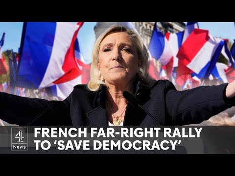 Le Pen vows to fight ‘witch hunt’ ban from French politics