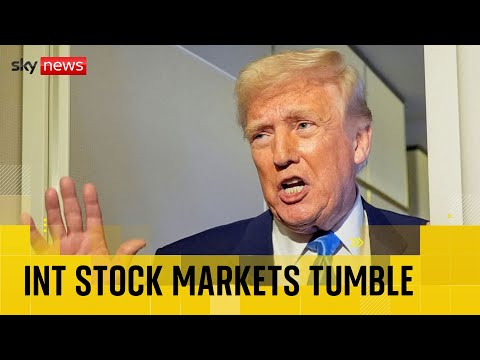 BREAKING: International stock markets tumble as Trump calls tariffs ‘medicine’