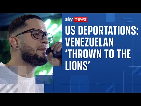 US deportations: Venezuelan ‘thrown to the lions’ in El Salvador jail