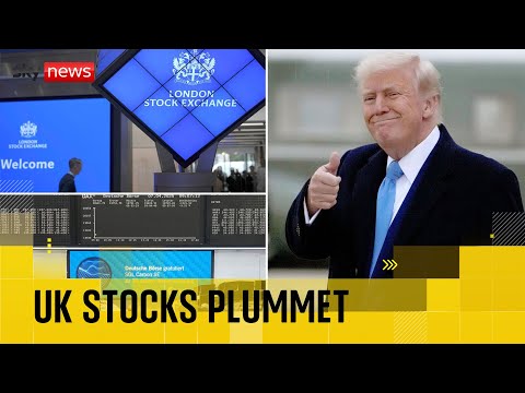 UK stocks plummet 6% within minutes of opening – as Trump calls tariffs ‘medicine’