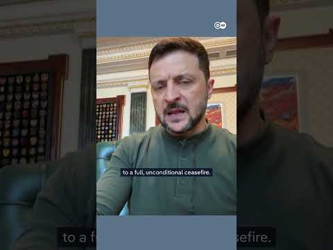 Zelenskyy: ‘If there is to be a ceasefire, it must be an unconditional one’