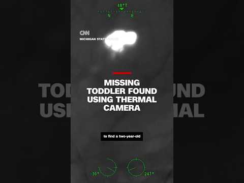 Missing toddler found using thermal camera
