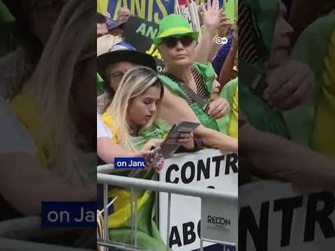 Pro-Bolsonaro protest in Brazil | DW News