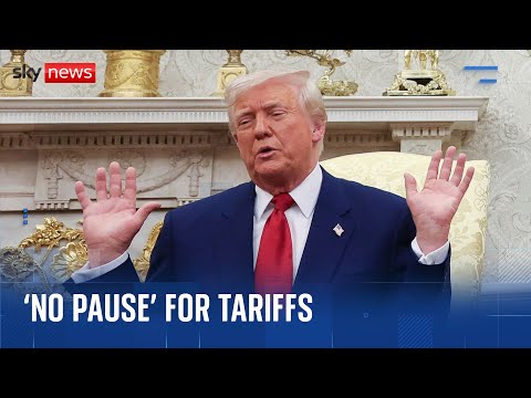 Tariffs latest: Market meltdown, Trump threatens China and Musk ‘disagrees’ with president in X post