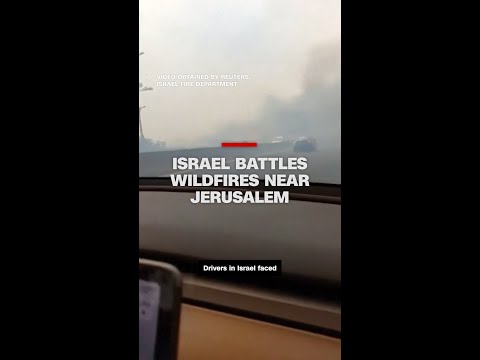 Israel battles wildfires officials fear are largest ‘ever in the country’