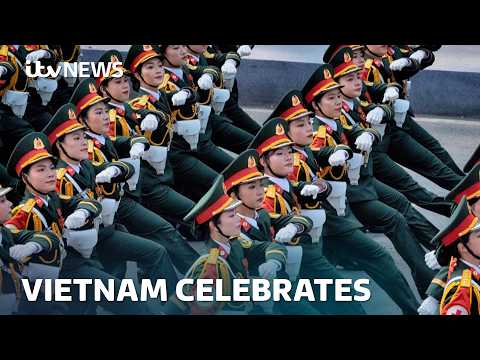 Vietnam marks fifty years since the Fall of Saigon with military-style celebrations | ITV News