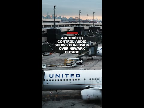 Air traffic control audio shows confusion over Newark outage