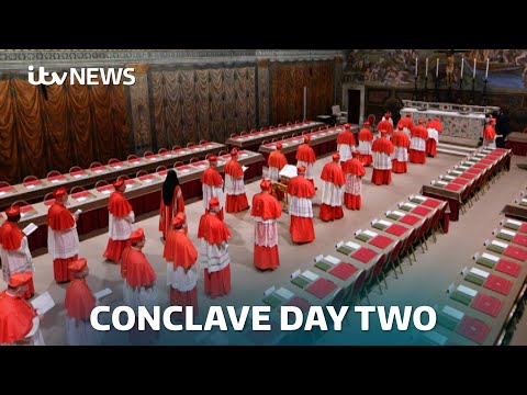 Day two of Conclave to elect successor to Pope Francis begins – watch live