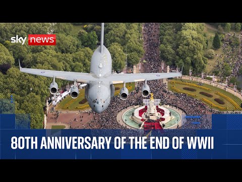 VE Day’s 80th anniversary marked in Westminster and across UK