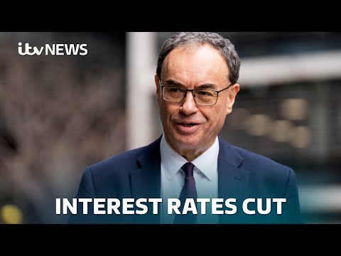 Bank of England cuts interest rates as tariffs weigh on growth – watch live