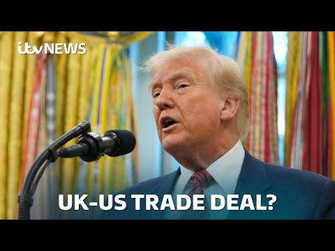 Donald Trump holds press conference as US-UK trade deal announced – watch live