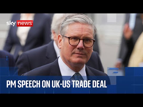 PM delivers news conference on UK-US trade deal