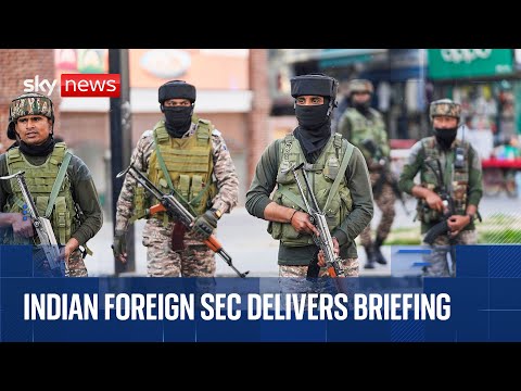 India accuses Pakistan of spreading misinformation in news briefing