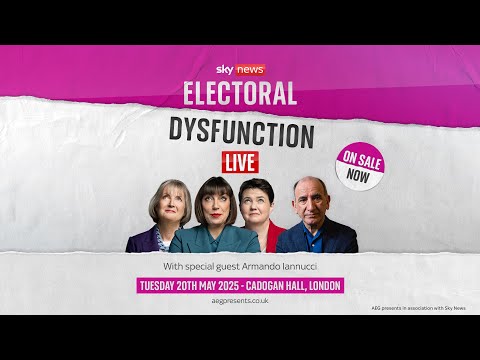Armando Iannucci joins Electoral Dysfunction’s next big night out
