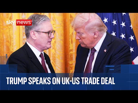 Donald Trump to announce UK-US trade deal