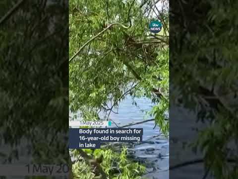 Body found in search for 16-year-old boy missing in lake | ITV News