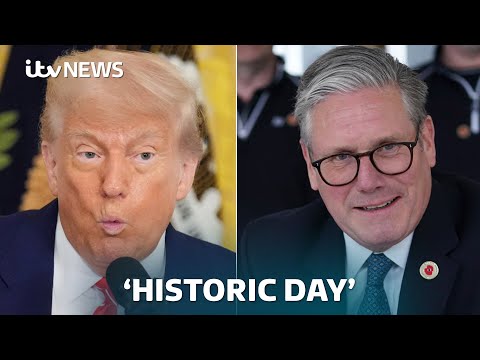 Sir Keir Starmer and President Donald Trump agree trade deal | ITV News