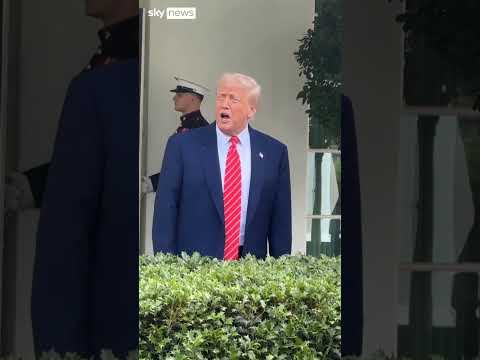 Trump avoids question on AI pope image