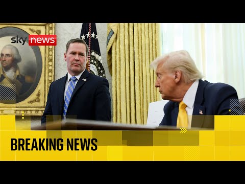 Waltz to leave role as Trump’s national security adviser – reports | Sky News coverage