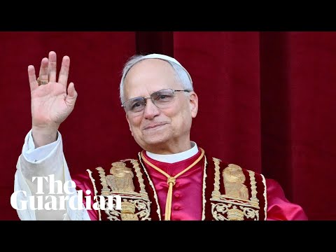 Pope Leo XIV holds his first mass as pontiff – watch live