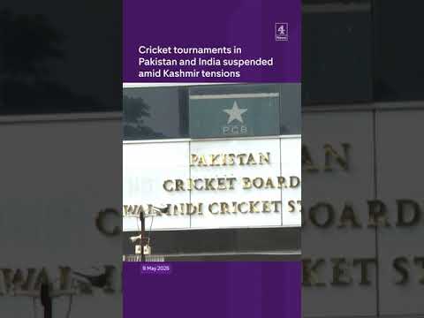 Pakistan and India cricket suspended