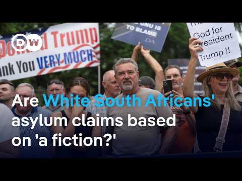Reports that US will accept White South African ‘refugees’ prompts concern in South Africa | DW News