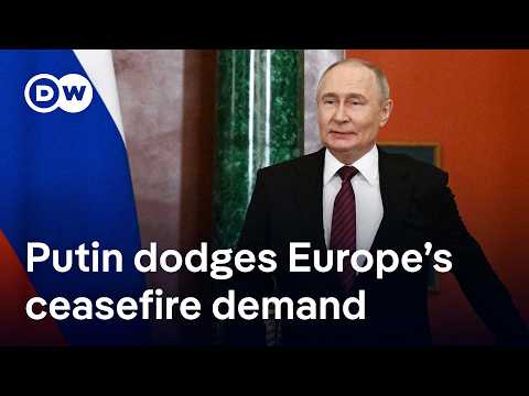 Russia’s President proposes direct talks with Ukraine, dodges Europe’s ceasefire ultimatum | DW News