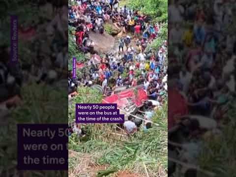 Sri Lanka bus crash leaves at least 21 people dead