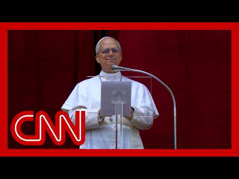 Pope Leo XIV sings first Regina Caeli prayer