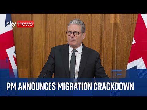 Starmer announces sweeping migration reform at Downing Street news conference