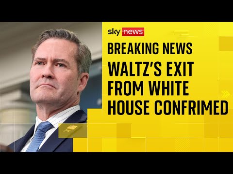 Mike Waltz’s departure from White House confirmed as Marco Rubio steps in