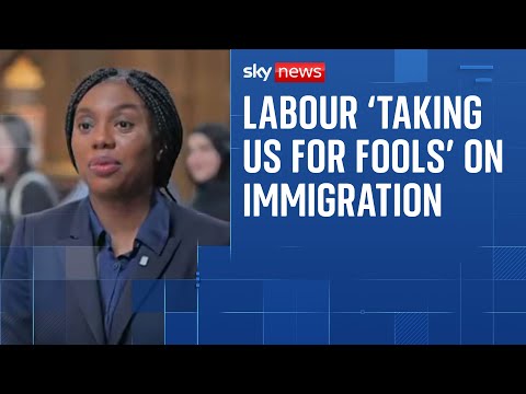 Tory leader criticises PM over immigration proposals