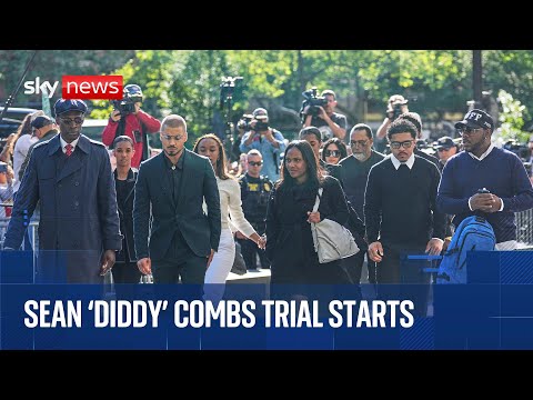 Outside court as Sean ‘Diddy’ Combs trial starts