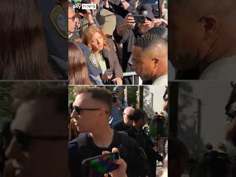 Sean Combs’s family arrive at New York court