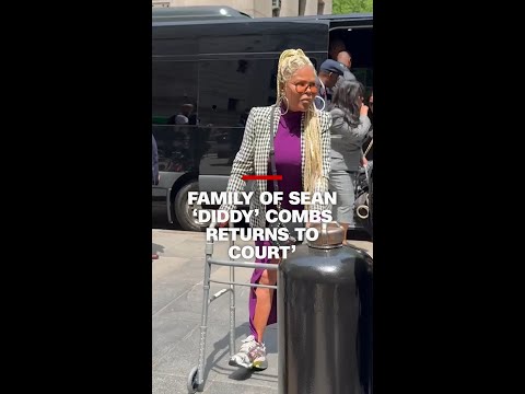 Video shows Sean ‘Diddy’ Combs’ family back at court