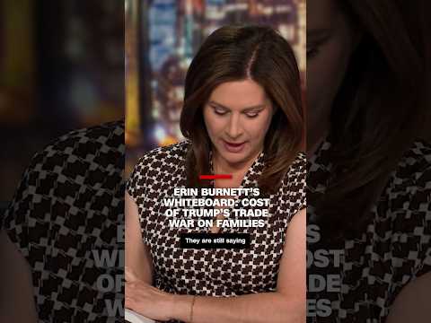 Erin Burnett’s whiteboard: Cost of Trump’s trade war on families