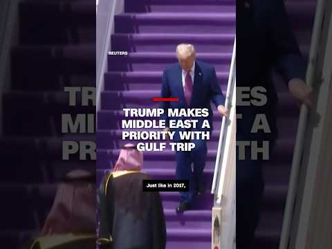 Trump makes Middle East a priority with Gulf trip